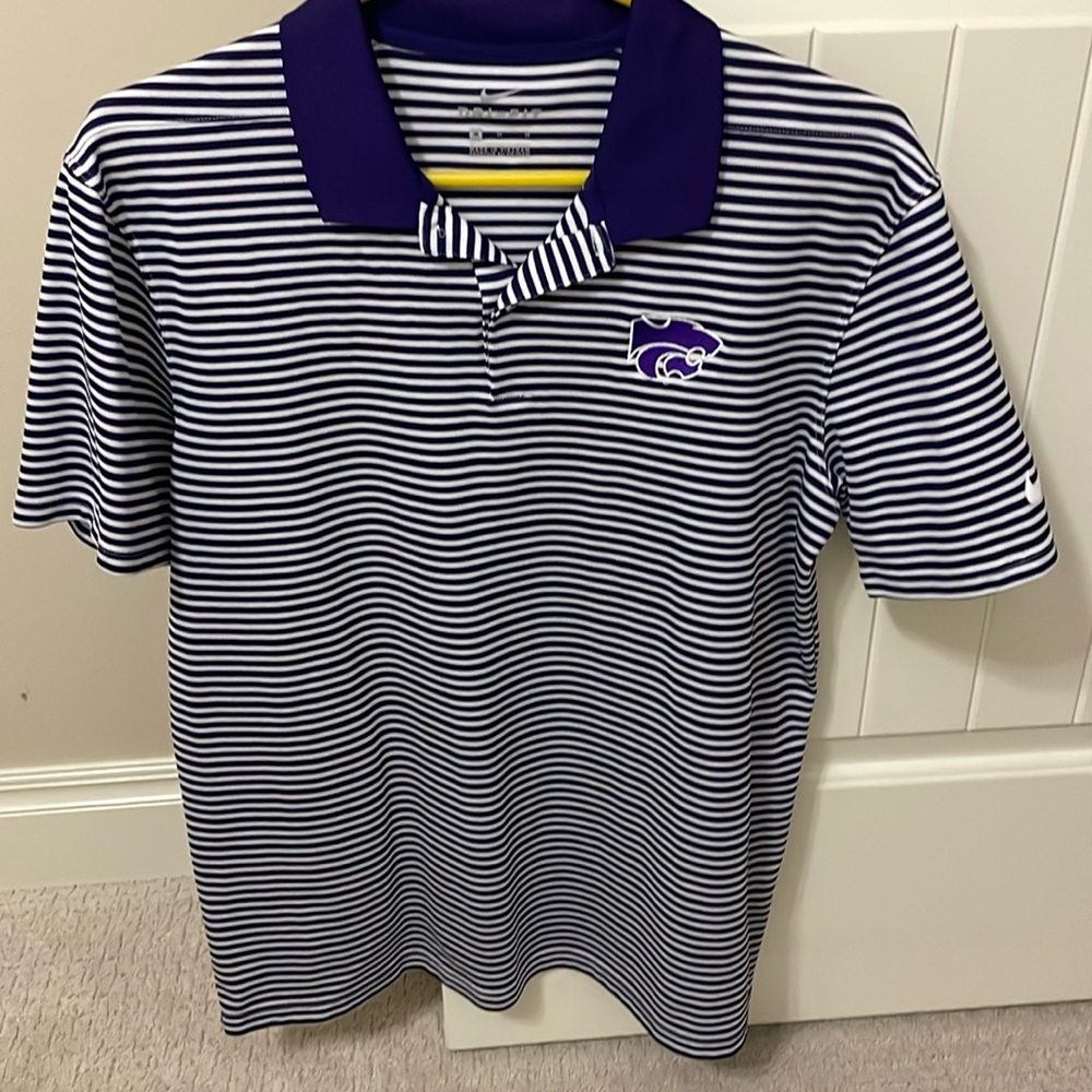 Kansas state men’s golf polo shirt